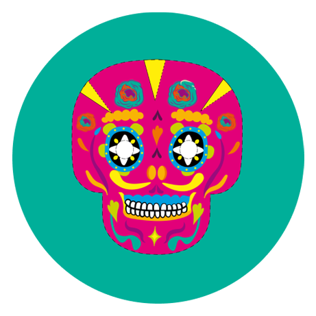 Colourful masks