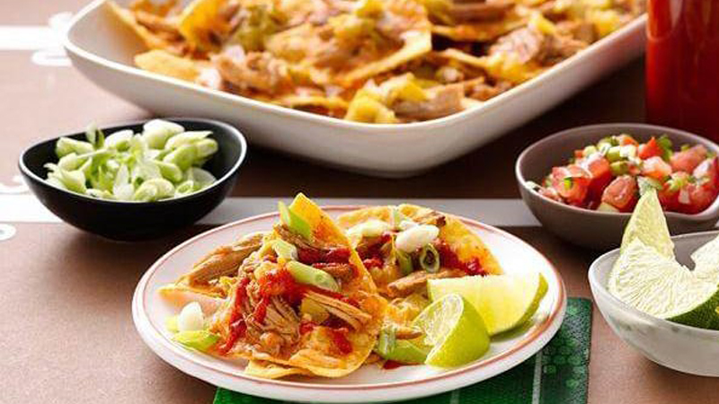 Knusprige Carnitas Nachos