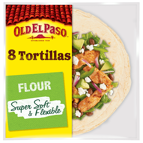 un paquet de tortillas à la farine Old El Paso 8, 326g