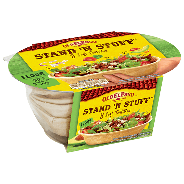 8er-Pack Old El Paso Stand N Stuff Tortillas